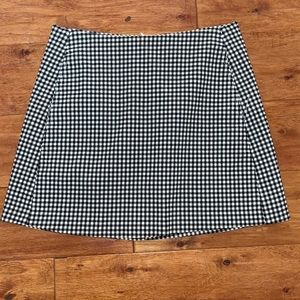 Urban outfitters plaid mini skirt